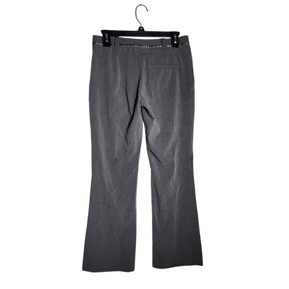 Mossimo Womens Stretch Gray Flared Dress Pants Size 2 - Picture 2 of 5